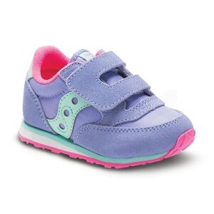 Saucony Kids' Periwinkle Jazz Hook & Loop Sneakers | 11 M